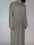 Cement Grey Omani Thobe