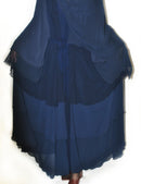 Navy Layered Abaya