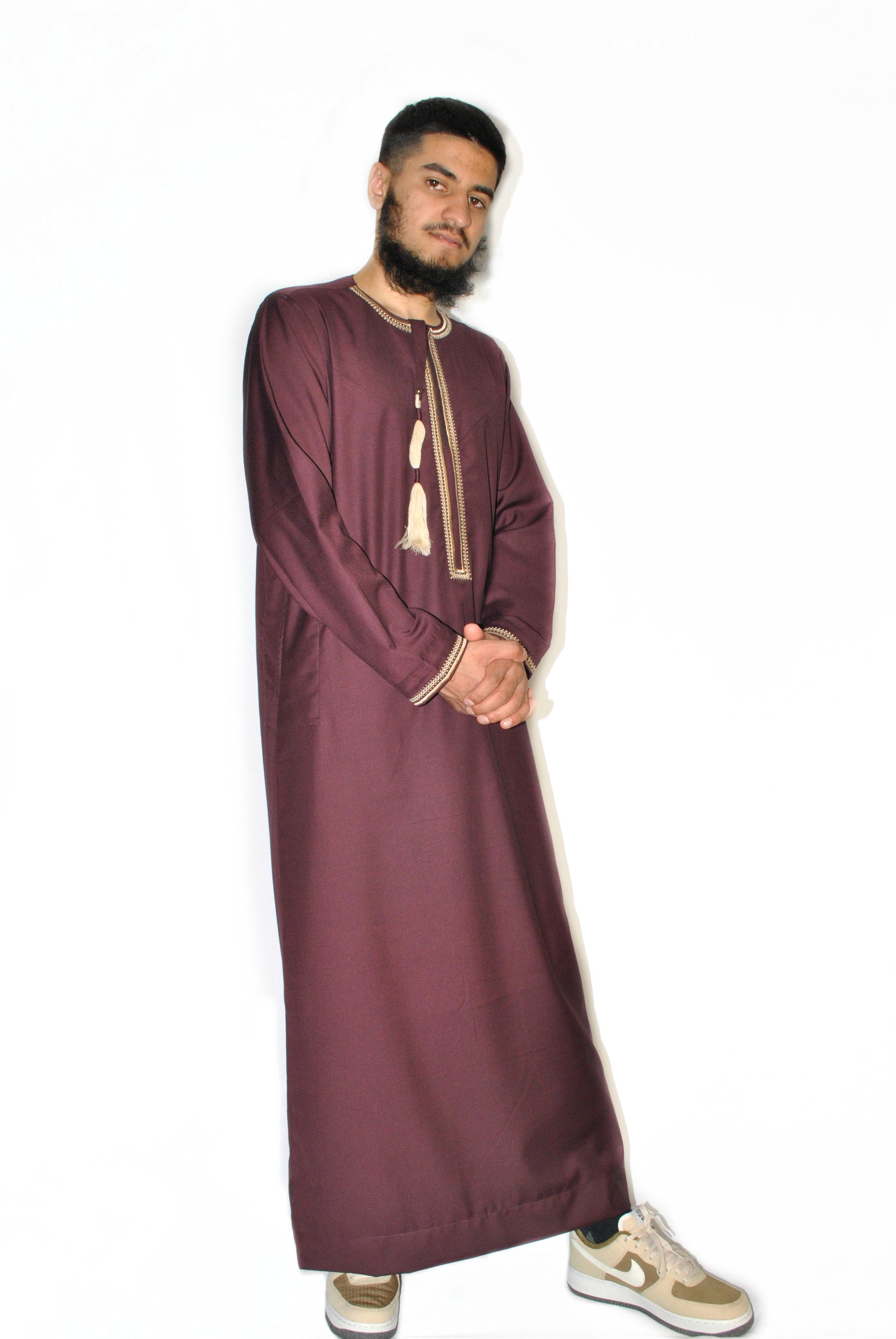 Burgundy Emirati Thobe