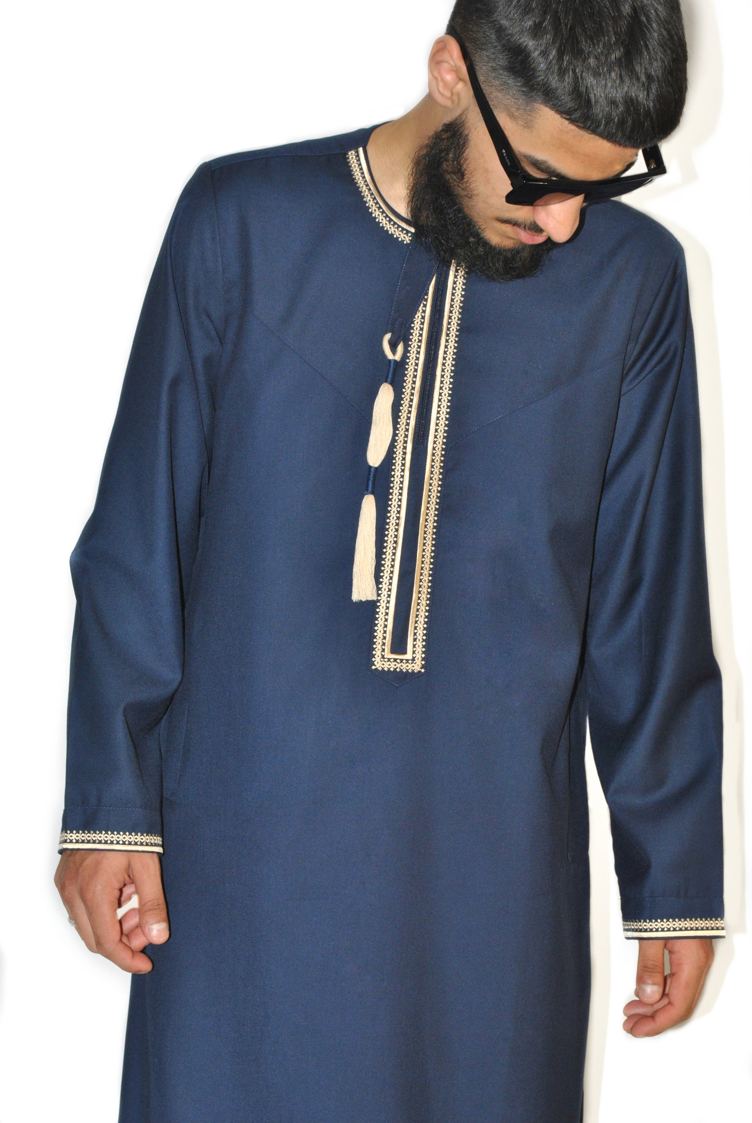 Persian Blue Emirati Thobe