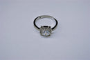 Hex Cubic Zirconia Ring