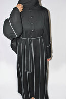 Classic Black Closed Abaya