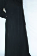 Black Everyday Open Abaya