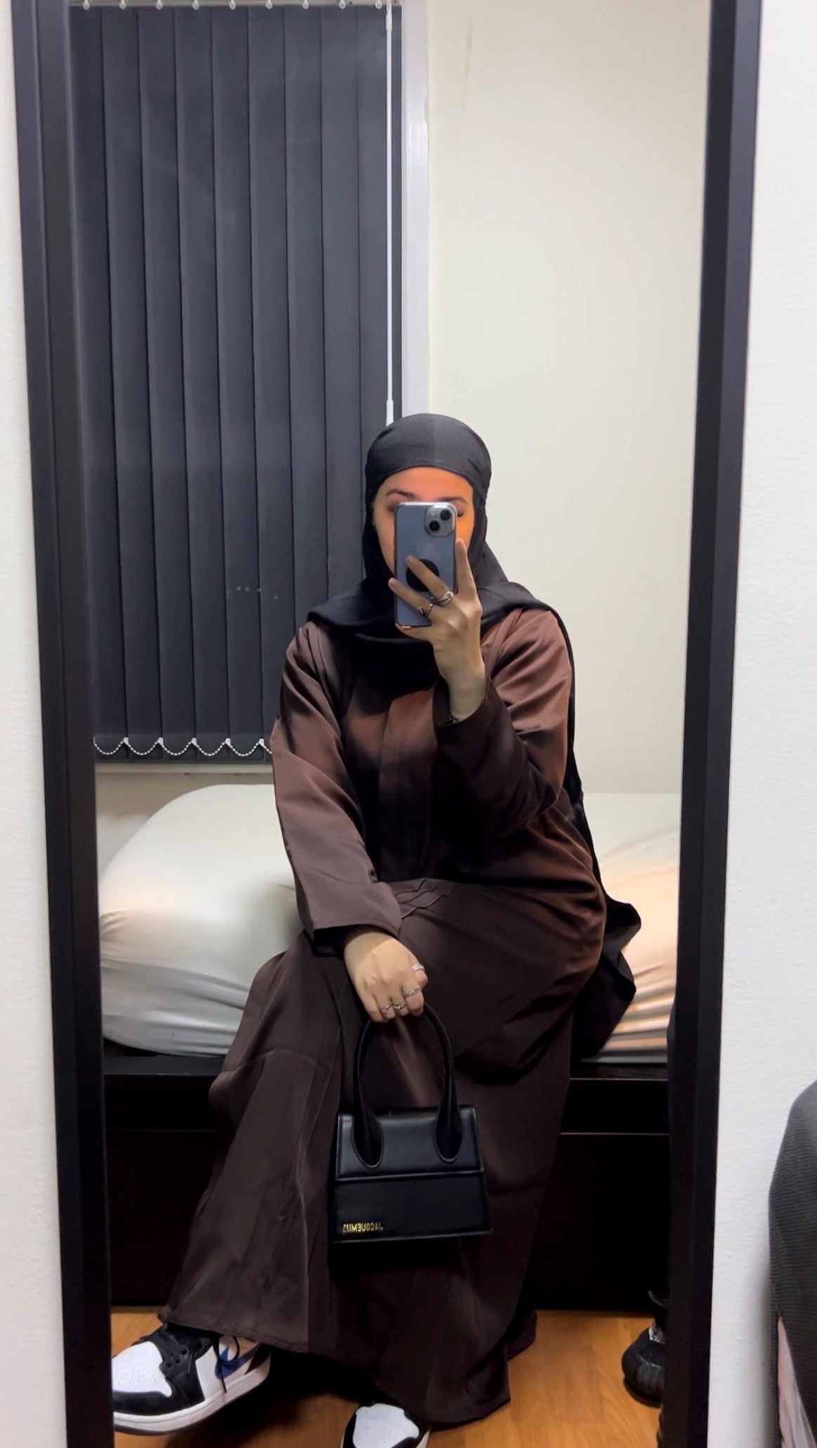 Brown Everyday Open Abaya