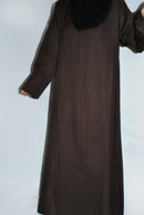 Brown Everyday Open Abaya