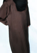 Brown Everyday Open Abaya